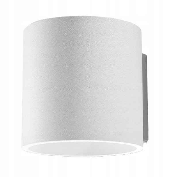 Nástěnné svítidlo Sollux Orbis 1 Bílé 40W G9 Hliník