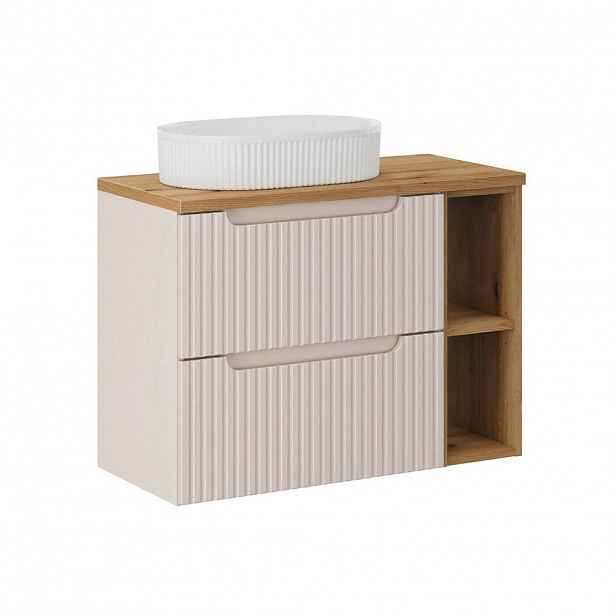 Petits-meubles UMYVADLO 80.4cm Riva Kašmír a dřevo
