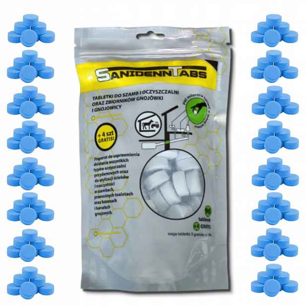 Sanidenn Tabs 96+4ks tabletky do septiku
