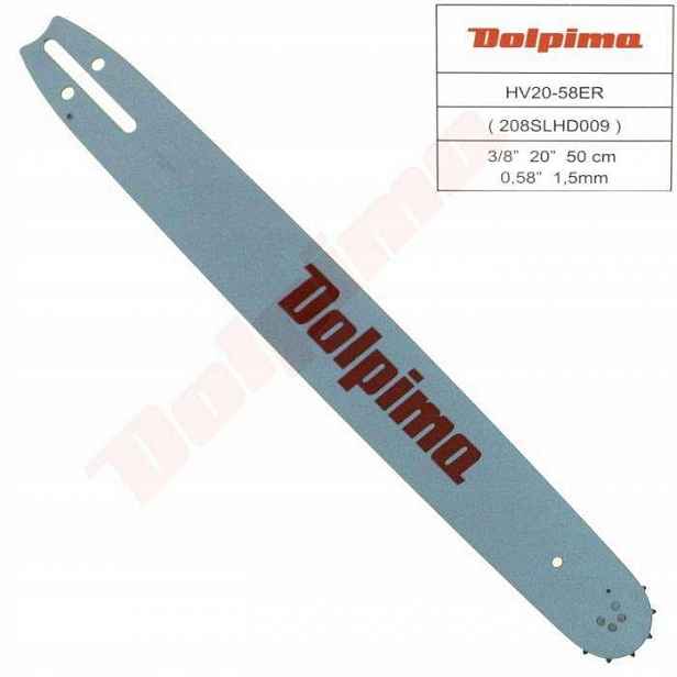 Vodítko Dolpima PS180 PS280 20" 50 CM 3/8 1,5