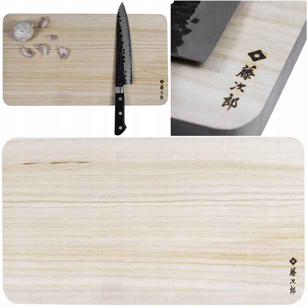 Tojiro Japonská univerzální krájecí deska ze dřeva Paulownia 42x23x2 cm