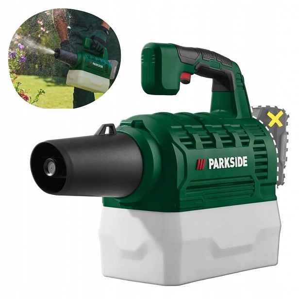 Akumulátorový Mlhovač Parkside X20V Team Pans 100 A1 20V 14,4 L/h