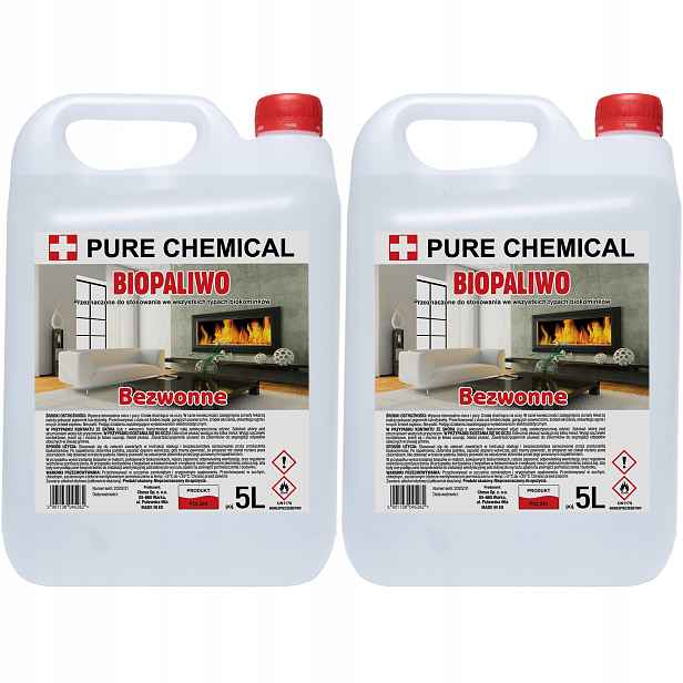 Biopalivo Do Krbu S Atestem Pzh Bioetanol Biopalivo Bez Zápachu 2x5L (10L)