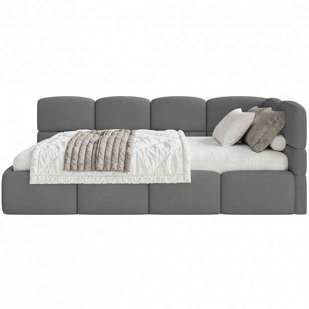 Selsey POSTEL PRO MLÁDEŽ Cloudy tmavě šedá 120 cm, ženylka