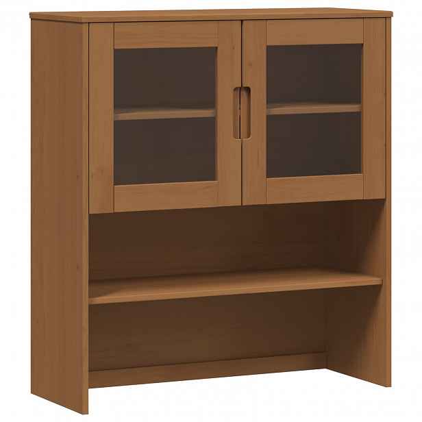 vidaXL Kotec MOLDE Karameľ 90 x 35 x 100 cm Masivní borovicové dřevo