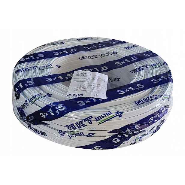 Kabel YDYp 3x1,5 450/750V 100 m Nkt instal+