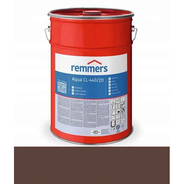 Remmers CL-440/20 Mat barva na nábytek krycí lak Mdf 1L Čokoládově hnědá