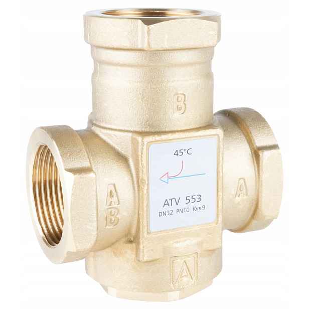 Teplotní Ventil Kotle Afriso Atv 553 DN32 45°C