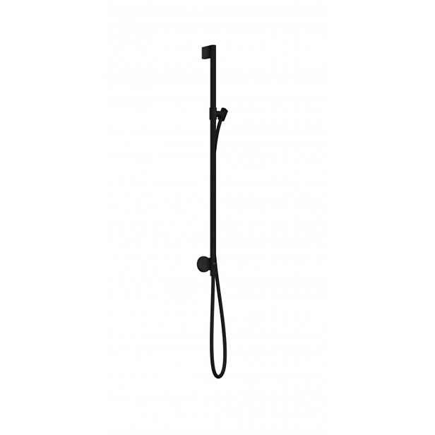 Axor One - Sprchová tyč 97 cm se sprchovou hadicí, matná černá 48792670