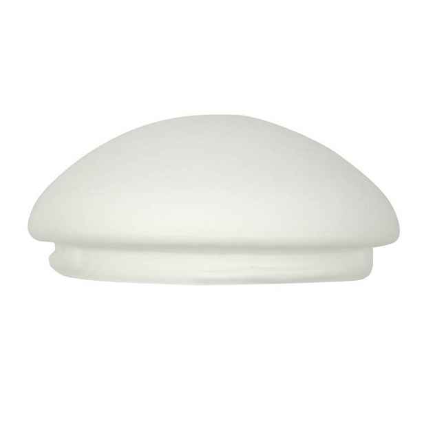 Bílé skleněné kulaté stínidlo 27 cm pro stropní lampu Roda 32
