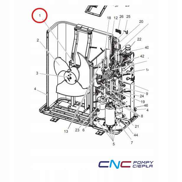 Mitsubishi S70E98763 Motor ventilátoru Fan Motor tepelné čerpadlo Puz