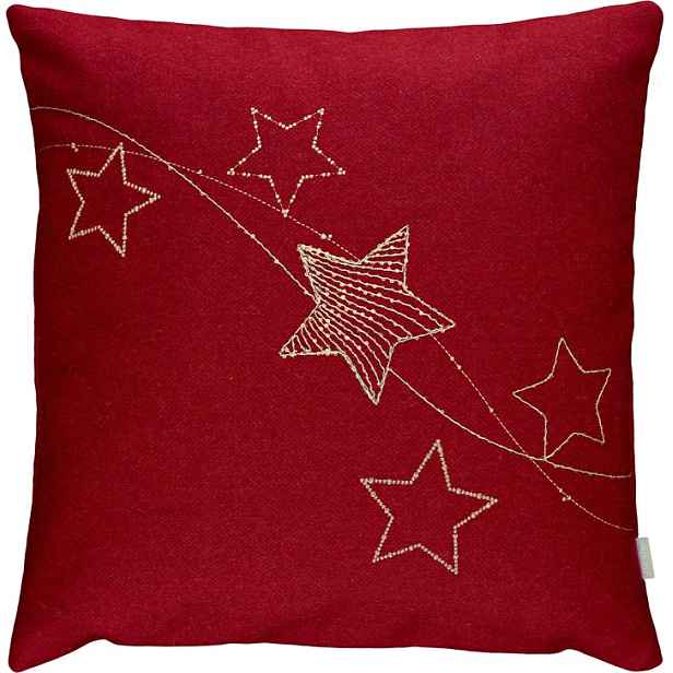 Sander Vlněný povlak na polštář Stargazer 40 x 40 cm, red 826486-01