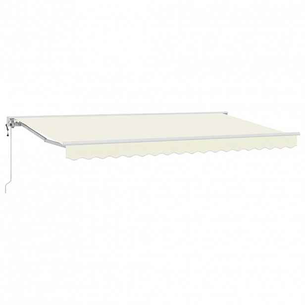 vidaXL Rám markýzy Krémová 350 x 200 cm