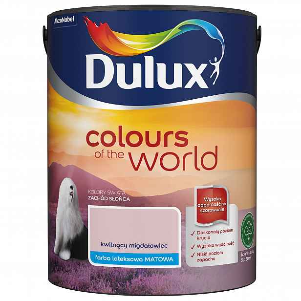 Dulux Colours Of The World Barva Emulzní Barva Kvetoucí Mandloň 5L