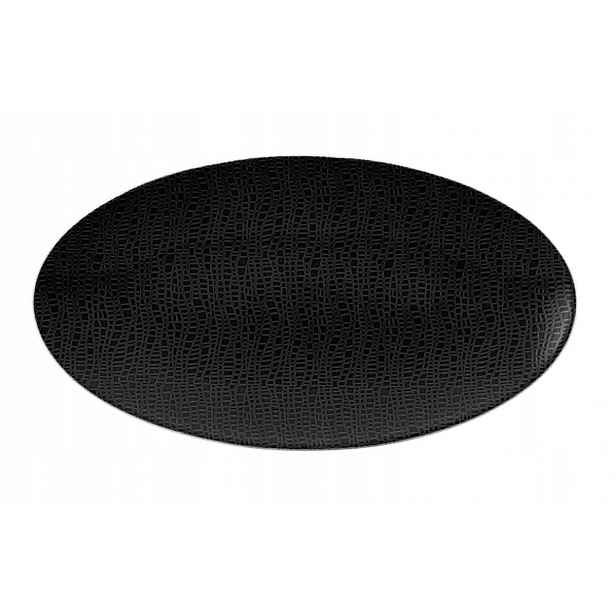 Seltmann Life Fashion Glamorous Black Oválná mísa 33 x 18 cm