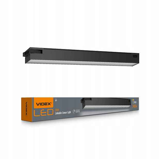 Závěsná lampa Videx Lineární lampa 1 světelný bod integrovaný Led zdroj