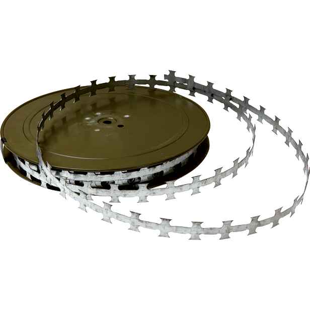 Páska plochá žiletková Zn 20 mm (50 m/bal.)