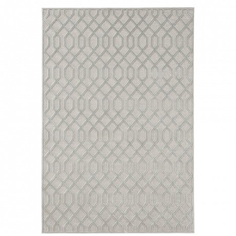 Šedý koberec z viskózy Mint Rugs Caine, 200 x 300 cm