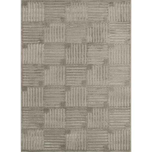 Koberec do obývacího pokoje, moderní vyřezávaný vzor boho 80x150 cm