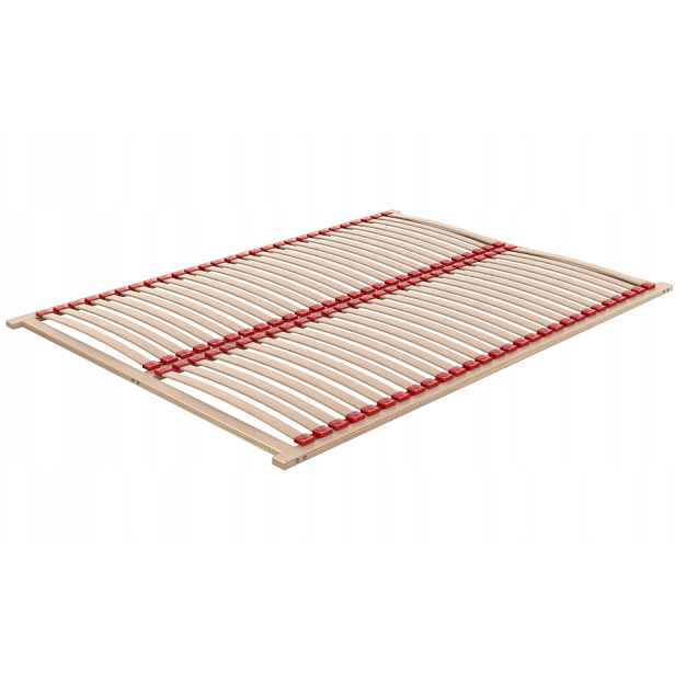 Rám postele 200x180 Lux Basic 200 kg pružný, březový, pevná vložka