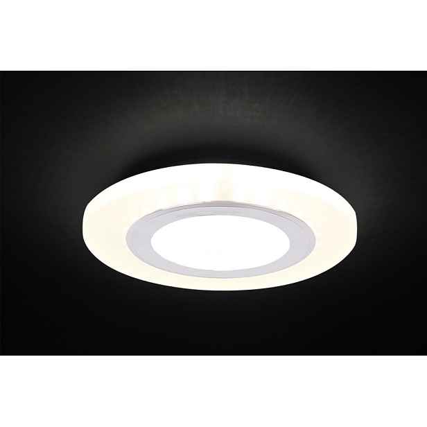 Stropní svítidlo matné stříbrné 2x5W LED 4000K SSP-27