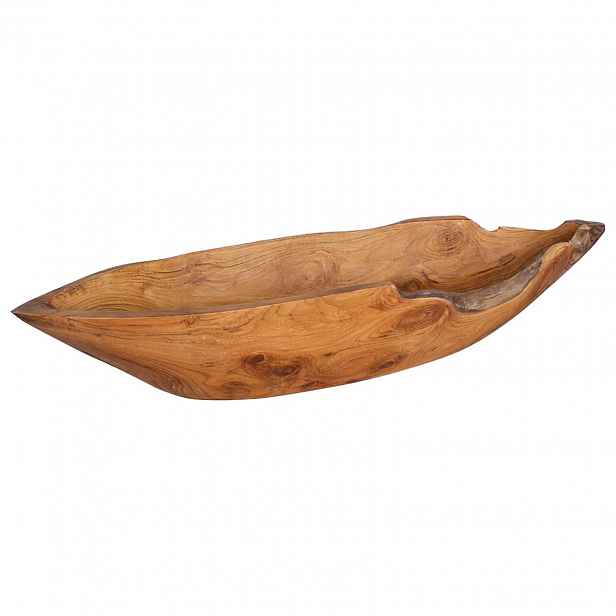vidaXL Mísa na ovoce JEPARA Třešňově hnědá 61 x 21 x 11 cm