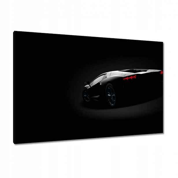 Obrazy 120x80 Černá fura Auto