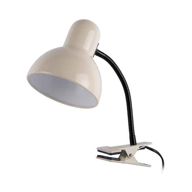 Béžová kovová stolní lampa (výška 33,5 cm) New Retro – Leitmotiv