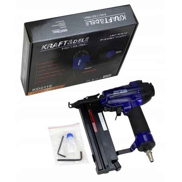 Pneumatická Sešívačka 2v1 Lehká Pro Montážní Práce 60-120psi Kraft&Dele