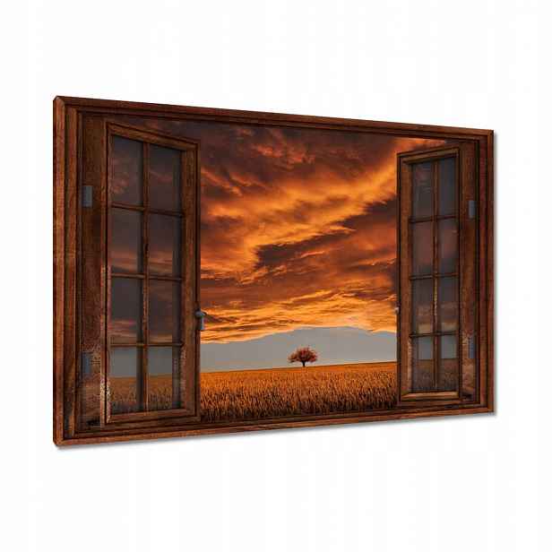 Obrazy 120x80 Oranžové nebe