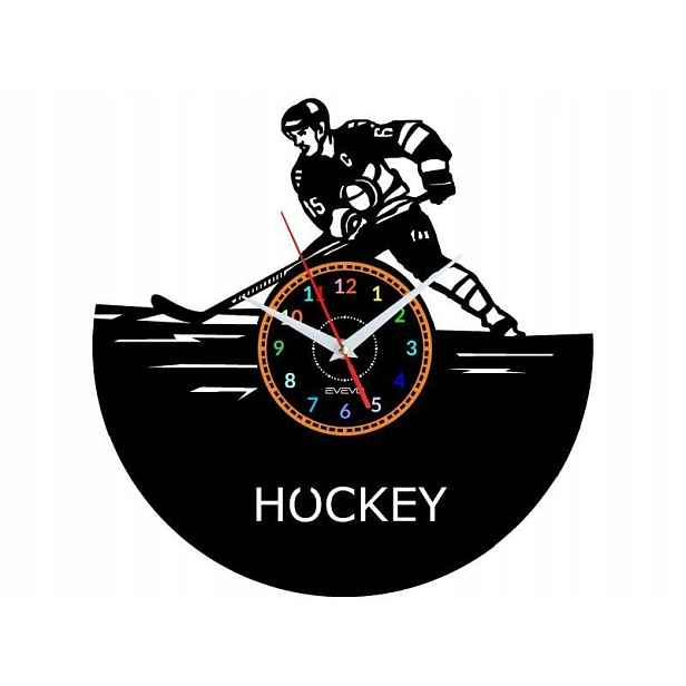 Hokey Dárek Originální dekorace do domu Hodiny z vinylové desky