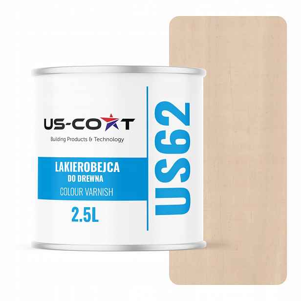 Lakovací Hmota Na Dřevo Oken Plotů 3V1 Lazura Uv Béžová Světlá Polomatná 2.5 L