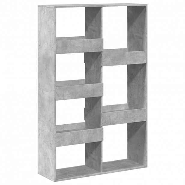 vidaXL Knihovna betonově šedá 100 x 33 x 155,5 cm kompozitní dřevo