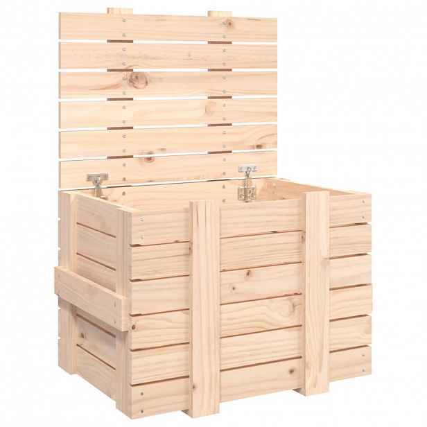 vidaXL Úložný box 58 x 40,5 x 42 cm masivní borové dřevo
