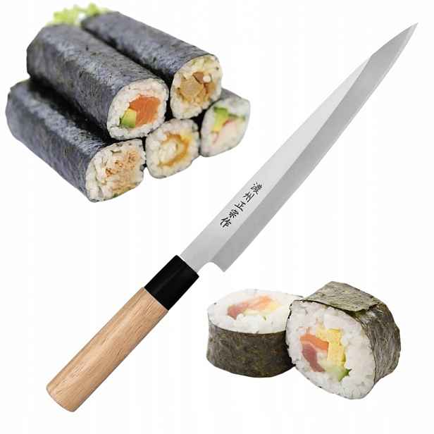 Satake Megumi 420J2 Japonský Nůž Yanagi-Sashimi na sushi 21 cm