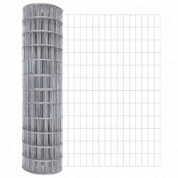 vidaXL Euro plot 1 x 10 m Železo potažené PVC