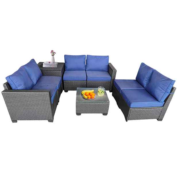 Avenberg Velký zahradní sofa set s boxem na polstry Encanta