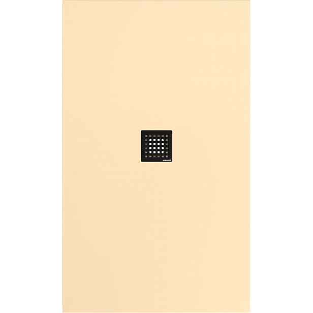 Sprchová vanička obdélníková Polysan Flexia 150x90 cm litý mramor béžová 72898.81