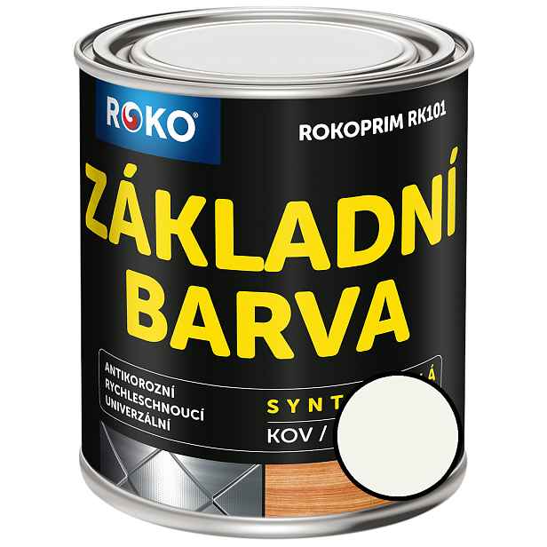 Barva základová Rokoprim RK 101 bílá, 0,75 l