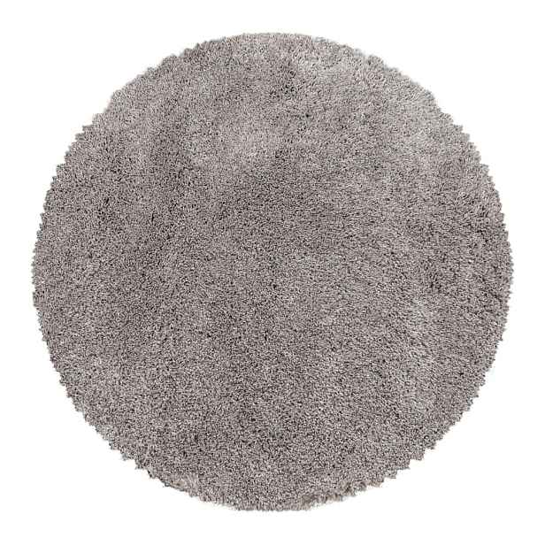 Světle hnědý kulatý koberec ø 80 cm Fluffy – Ayyildiz Carpets