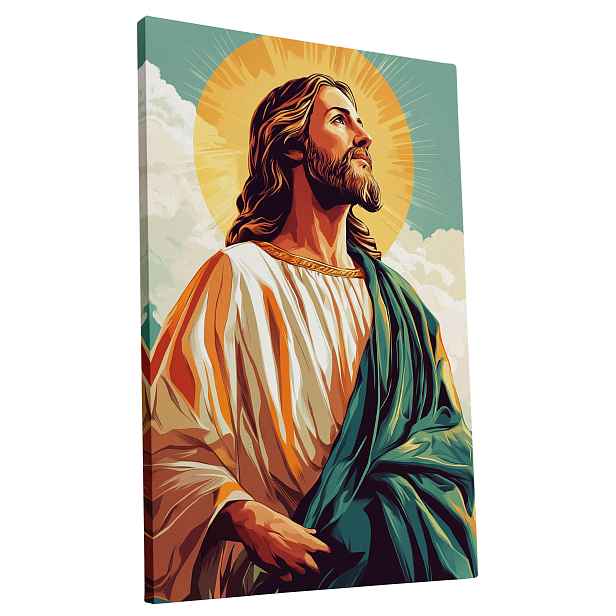 Obraz na plátně Ježíš Kristus pro děti a mládež, moderní 60x90 dárek