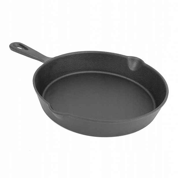 Litinová Pánev Na Maso Zapékání 25 cm Kulatá