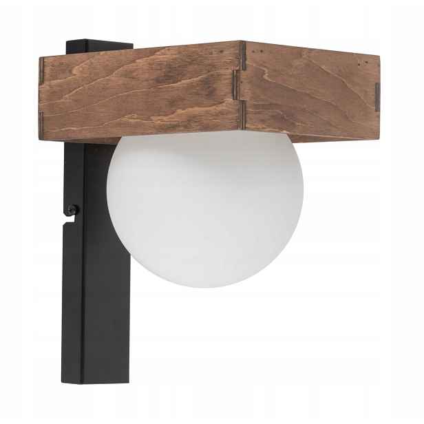 Sigma Lighting Bloom nástěnná lampa skleněná koule bílá 1xG9 12W