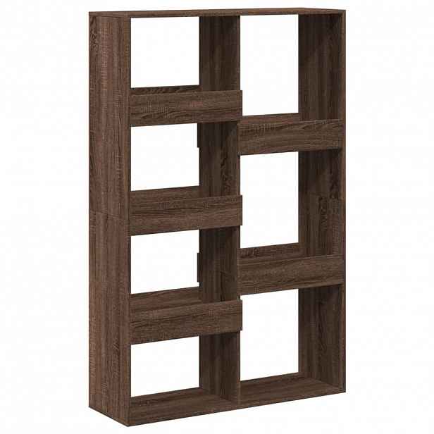 vidaXL Knihovna hnědý dub 100 x 33 x 155,5 cm kompozitní dřevo