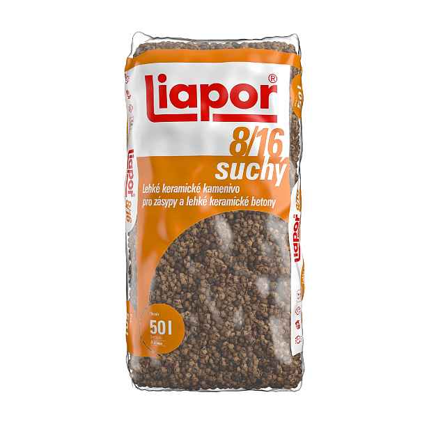 Kamenivokeramické Liapor 8–16 mm 50 l