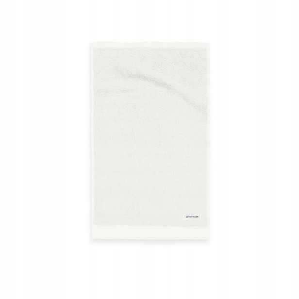 Koupací ručník Tom Tailor 80 x 200 cm krémový, froté 500 g/m²