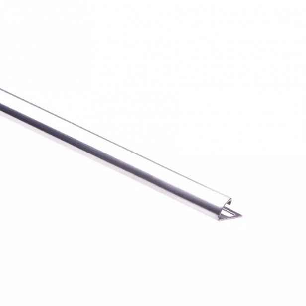 LIŠTA VNĚJŠÍ ROH 8x2500mm NEREZ