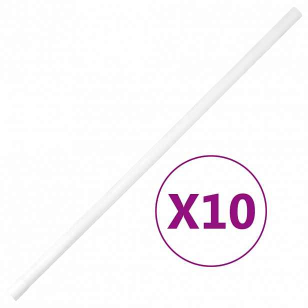 vidaXL Kabelové lišty Ø 20 mm 10 m PVC