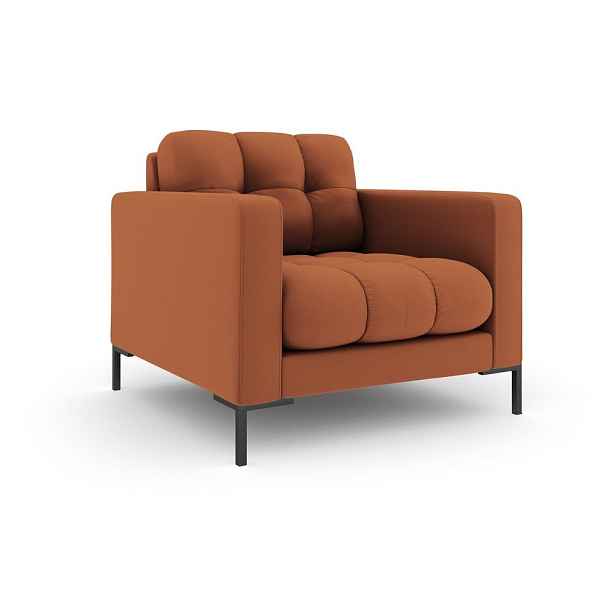 Křeslo v cihlové barvě Bali – Cosmopolitan Design