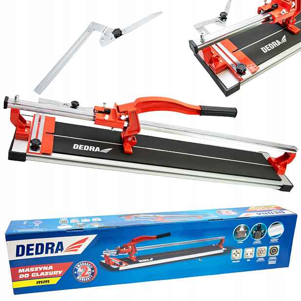 Řezačka dlaždic, ruční strojek na glazuru Dedra 1154 1200 mm